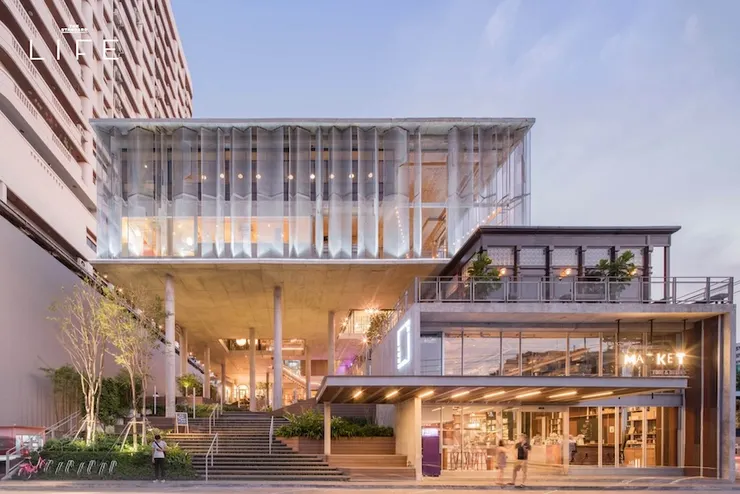 圖片取自 The Standard – 20 อาคารในกรุงเทพฯ ที่แค่เดินเข้าไปก็ได้สัมผัสกับธรรมชาติ!