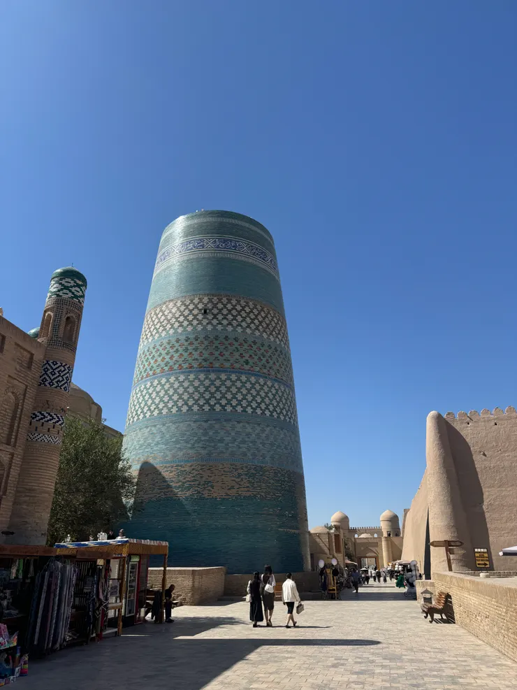 烏茲別克-希瓦 Khiva -卡爾塔米諾爾宣禮塔 Kalta Minor Minaret