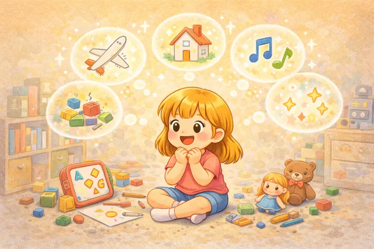 玩具不是填滿房間,而是打開孩子的腦袋。