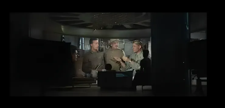 《普羅米修斯》中合成人大衛正在觀看勞倫斯捏火柴的場景