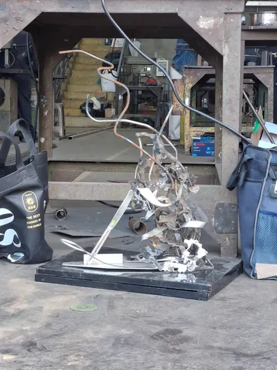 今日份焊接作品_現在開始看圖說故事