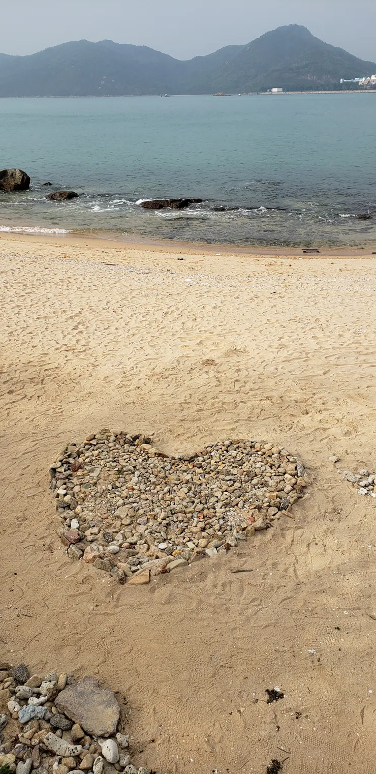 重聚後的聖誕日,同遊坪洲。