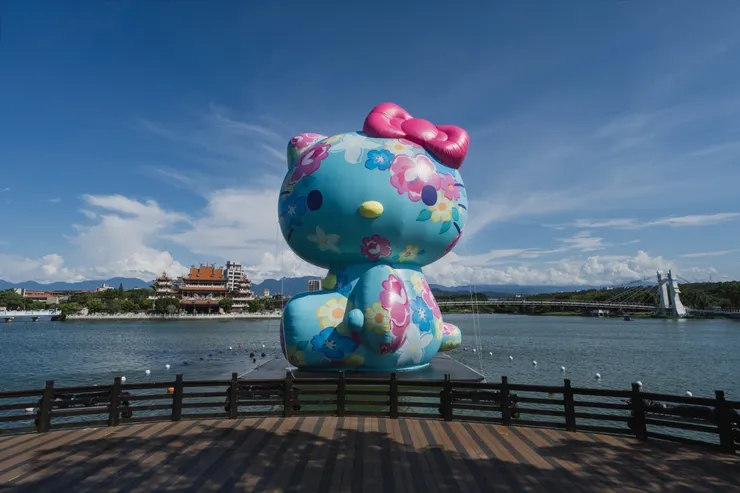 氣象局風力預測其平均風力達4級或陣風達6級，即會啟動氣偶消氣作業。圖：文化局提供