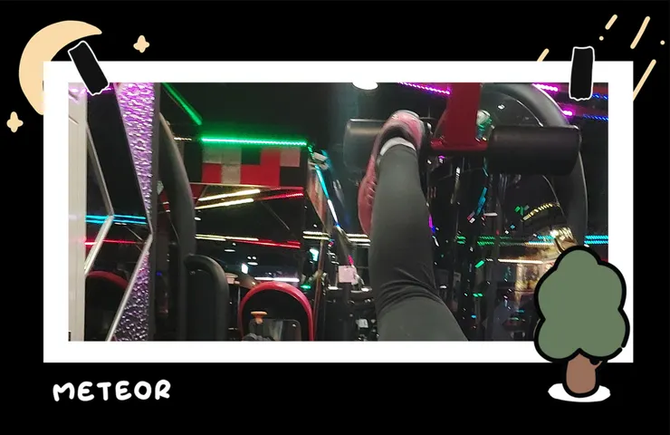 現醜了,拍小腿往後提高拉昇😁