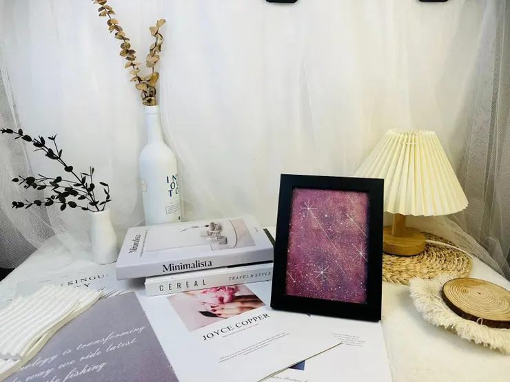 圖片來源:星空畫DIY作者本人(遠觀)