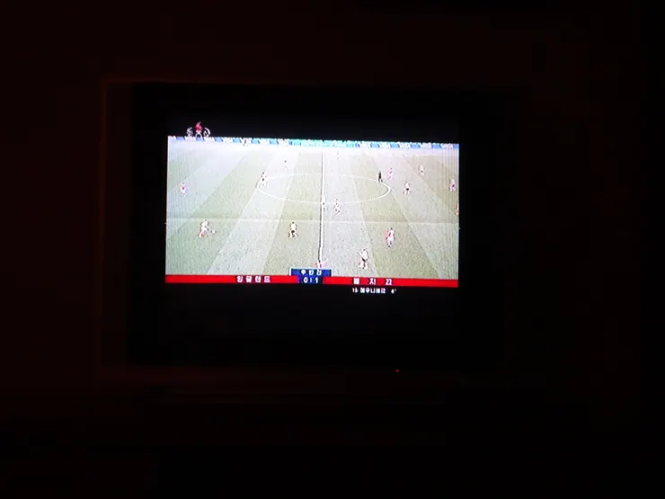 在北韓金剛山看2018俄羅斯世足賽