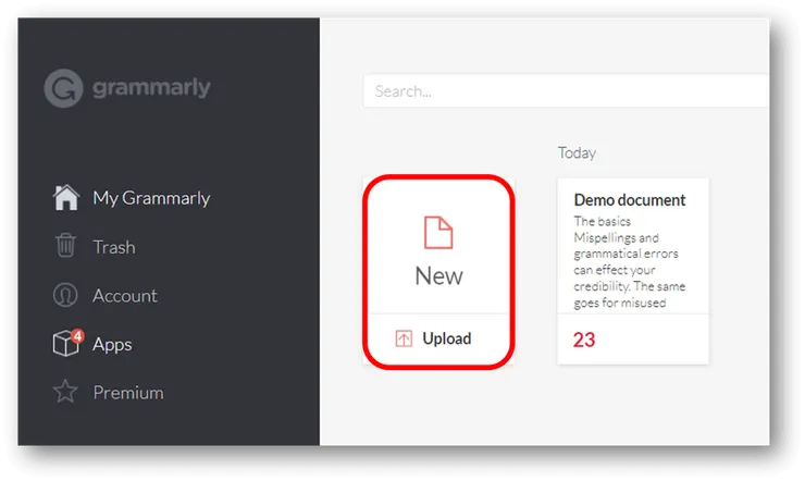 開始進行英文校正
