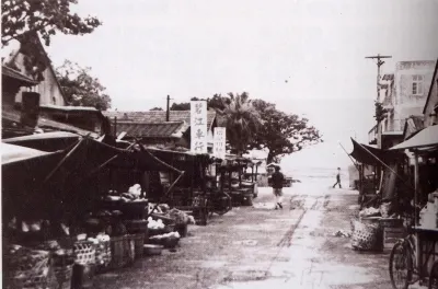 慈祐宮前方的利濟街