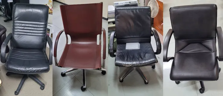 12張壞掉的辦公椅也不怕