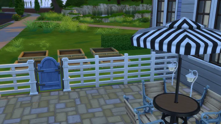 從平台出去耕田...