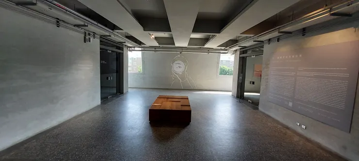 三樓展覽房的外部空間