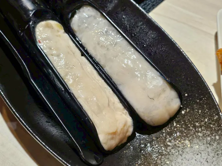 下鍋後,分不清誰是誰,反正鮮甜QQ好吃