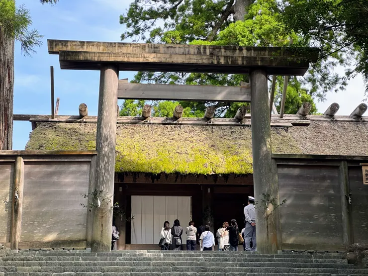 祭祀天照大神的內宮主殿