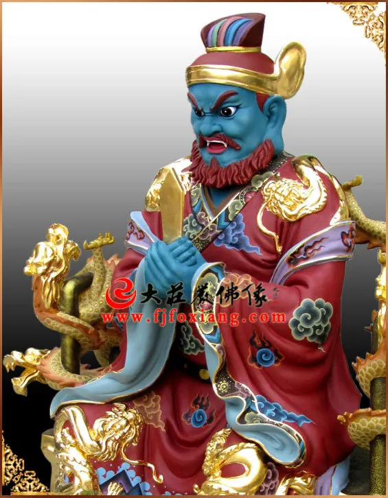 東海龍王神像右側近照實拍圖