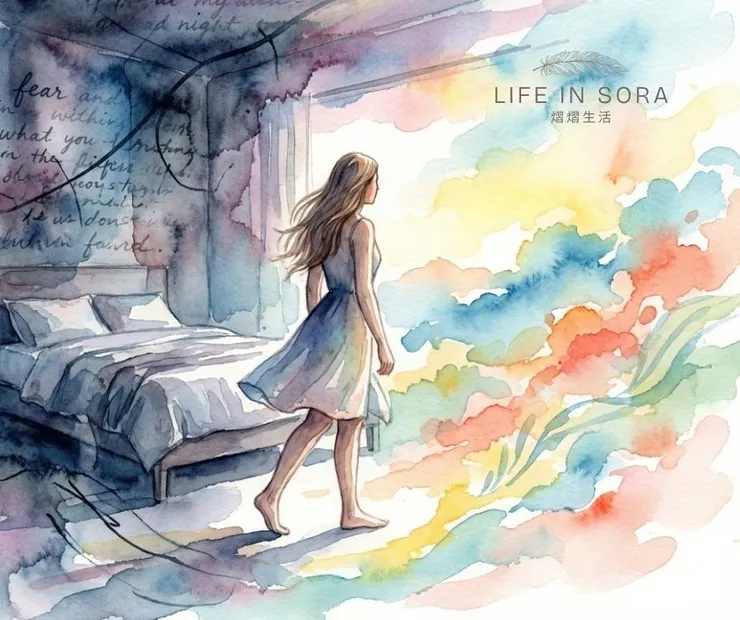 她比恐懼早一步醒來