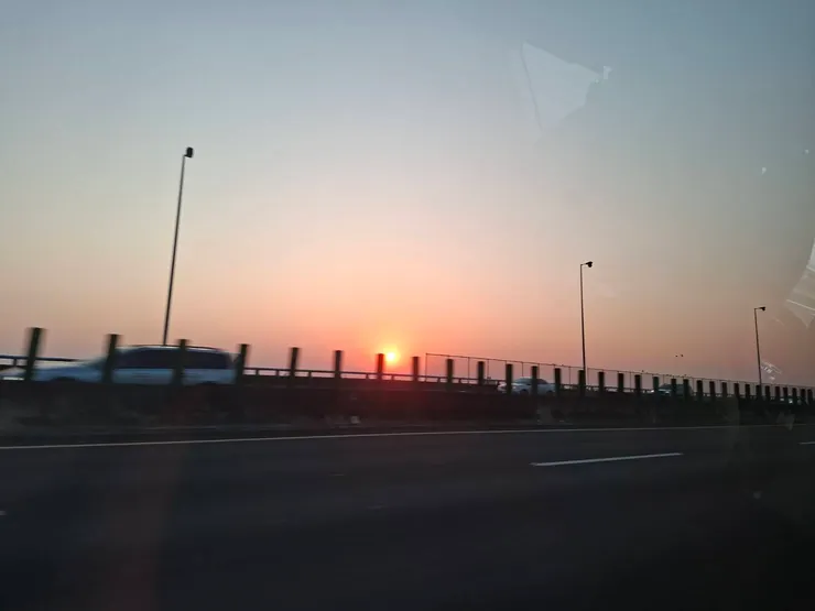 北上的夕陽
