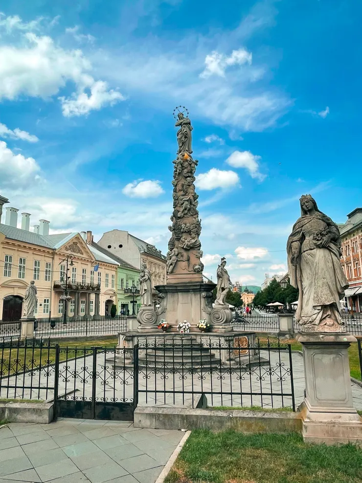 Immaculata 紀念柱 shot by  Emma@Košice, Slovakia.07 / 2024.