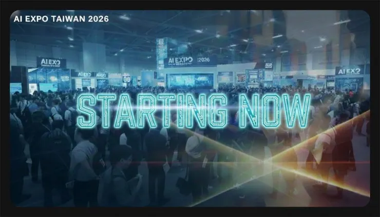 ▲AI EXPO Taiwan特別推出與AI協作共創的五週年主題曲《Starting Now》,MV 已於 YouTube 頻道正式上線。