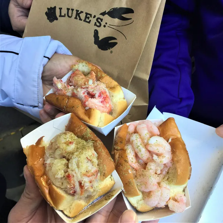 超迷你龍蝦堡、蟹堡、蝦堡