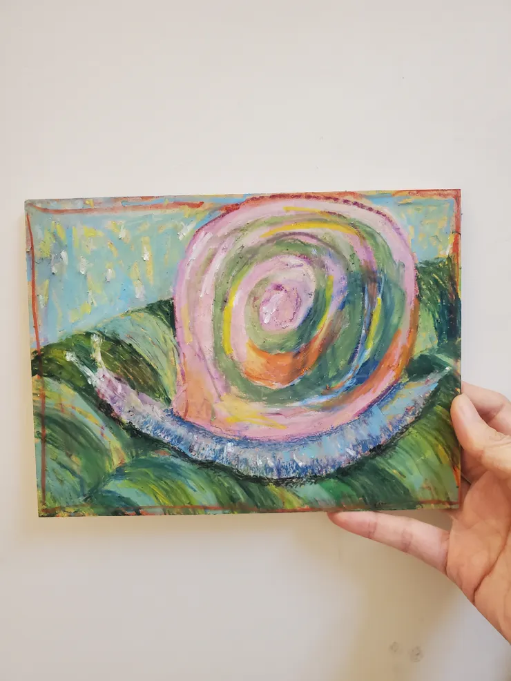 直接依照原來的線條繼續畫