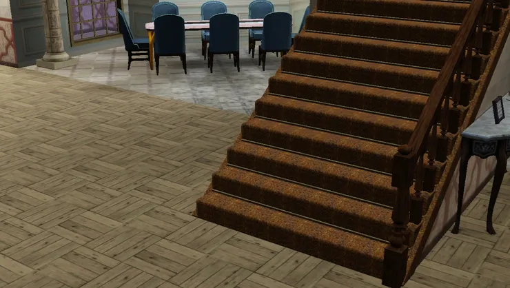 樓梯有一邊沒有扶手，我走的時候會挺害怕...不知是被我不小心拆掉還是本來已經沒有。