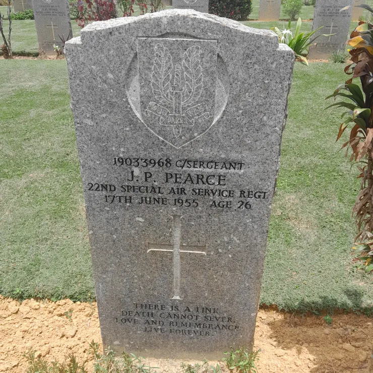 護旗士官J.P Pearse,第22特種空勤團。-本人攝於2025年3月11日。