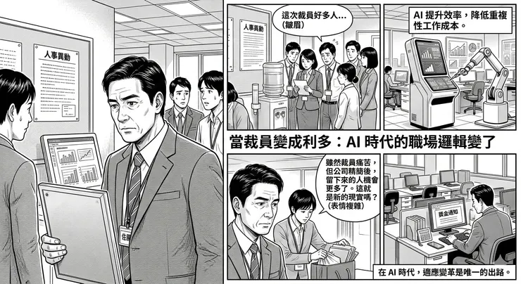 當公司變得更成功時,為什麼反而需要更少的人?