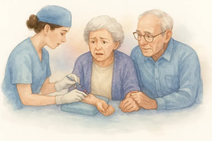 他們不是夫妻，但總是相互陪伴與安慰