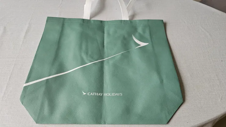 國泰航空送的環保提袋!