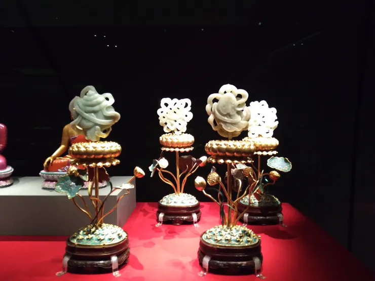 嘉義南故宮展品。