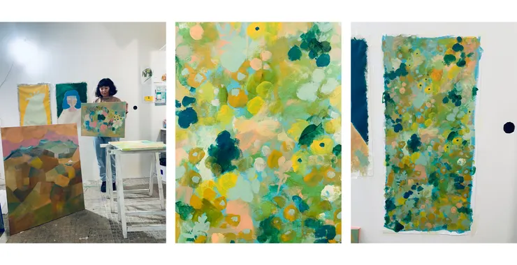 某個當下和作品們的合影、累積期間的進程