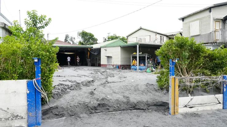 林森路隔壁的住家