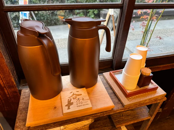 也有提供免費的茶水