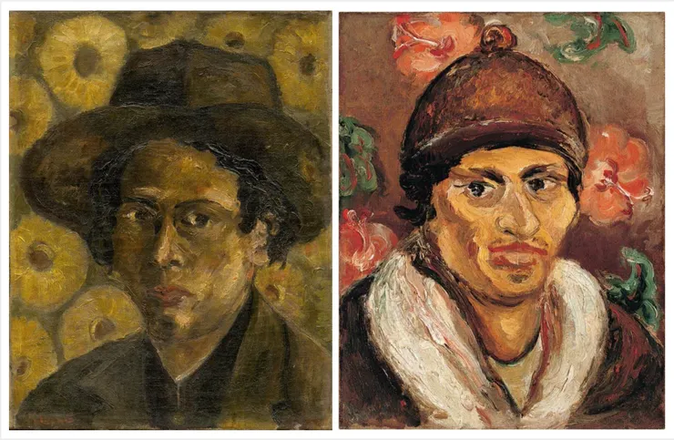 ▲〈自畫像〉，來源：財團法人陳澄波文化基金會