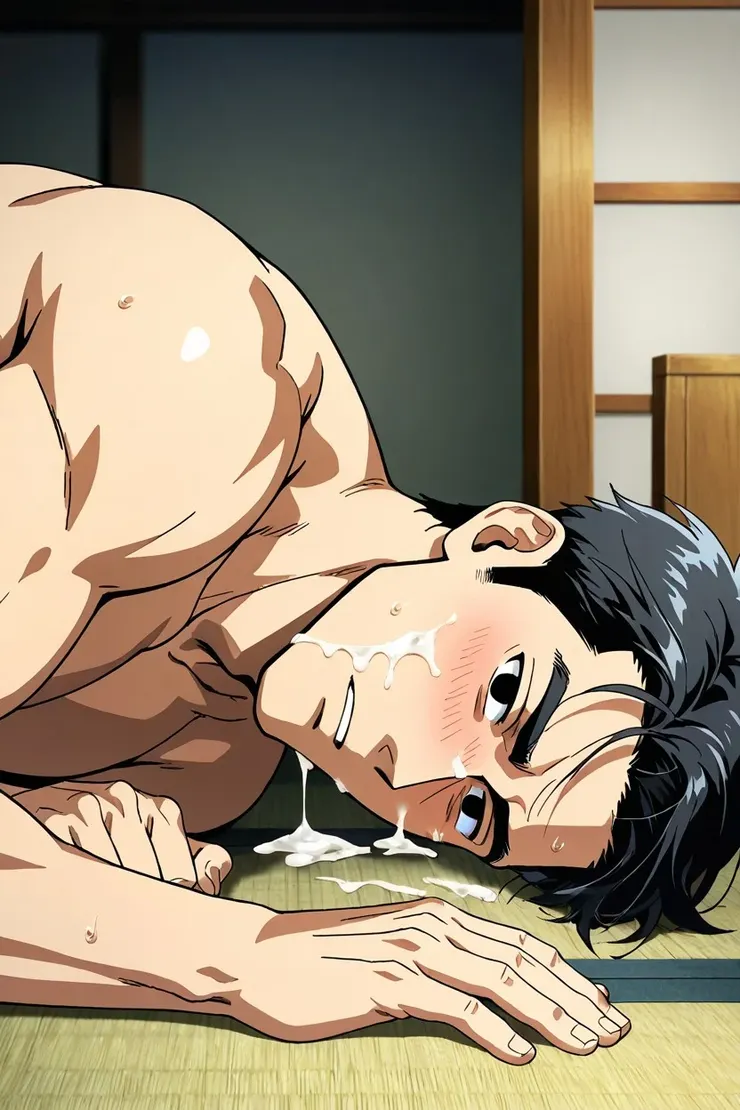 但興奮過後的餘勁卻悄悄在臉上留下痕跡......