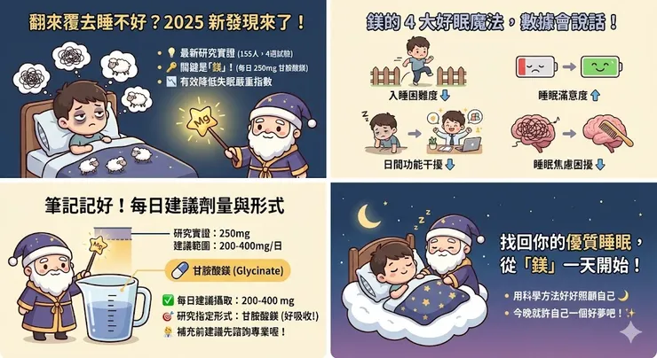 2025年針對 155 名受睡眠問題困擾的成年人進行了為期四週的隨機雙盲對照試驗