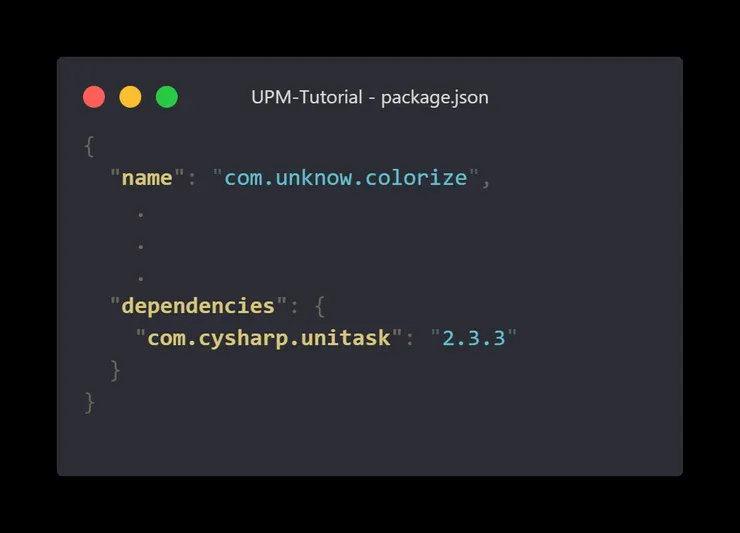 這裡指定了 UniTask 2.3.3
