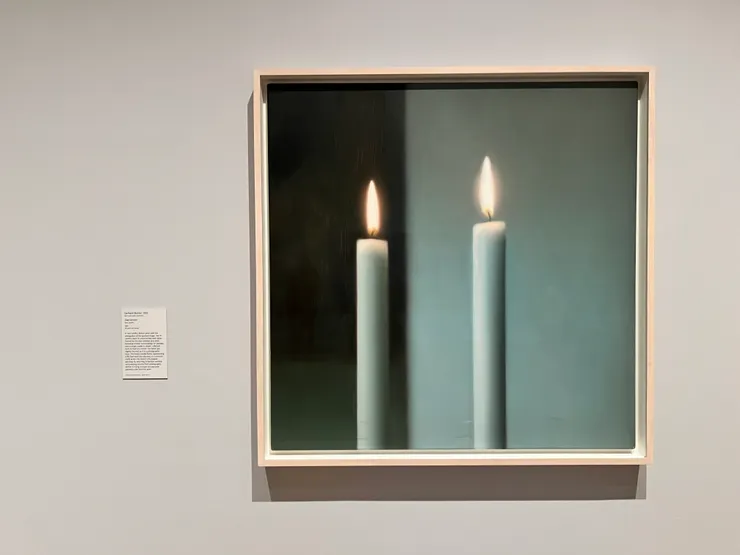 Two Candles, Gerhard Richter, 1982
