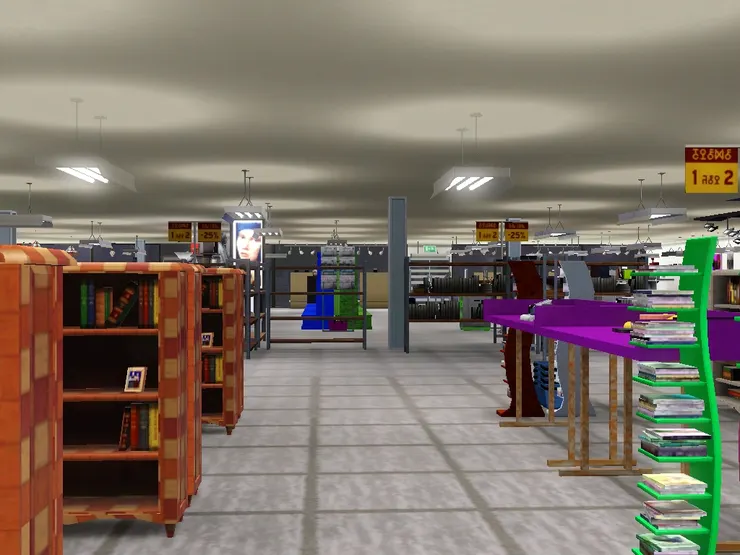 這店面較大，走道能有多些空間。我其實挺怕很壓窄的店，逛得很不舒服。