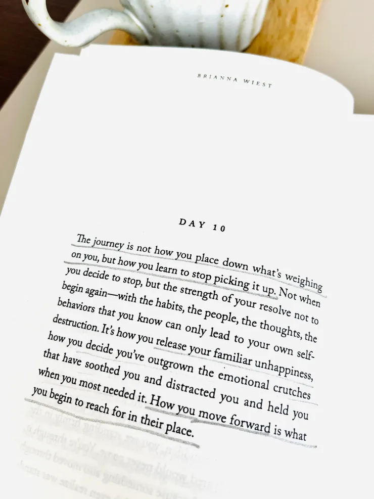 Brianna Wiest - The Pivot Year - Day 10