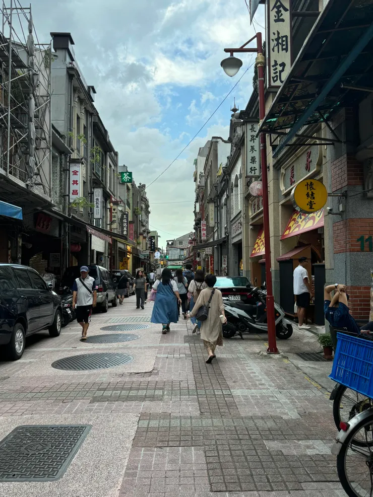 大稻埕街道-雲遊後的實地走踏