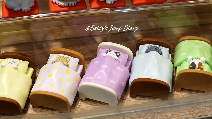 ▲竹北貓角落-喵喵公仔 /圖片來源：Betty's Jump Diary