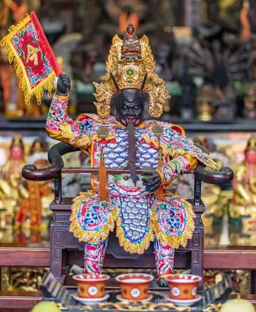 大士爺神尊（圖片截圖於網路）