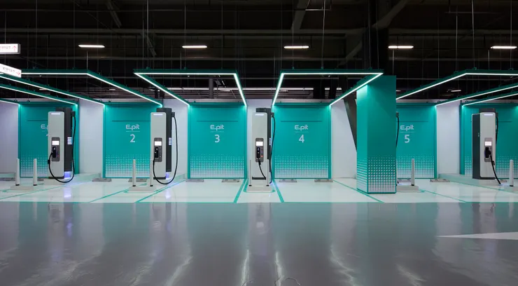 韓國E-pit都會區快充站