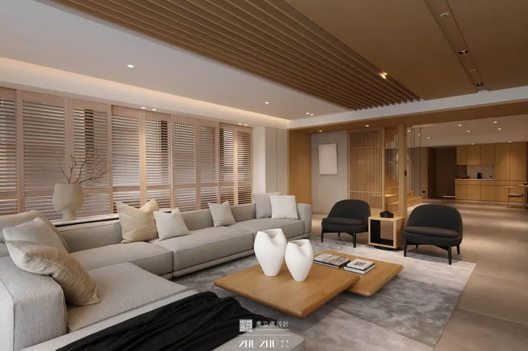 奧立佛 x 株株聯合設計｜高雄室內設計｜新日式實驗｜老屋翻新｜日式風格豪宅