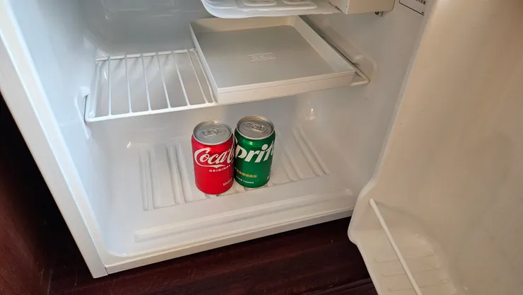 台北福華大飯店免費贈送的可樂和雪碧!