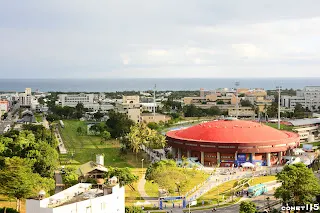 從鯉魚山上俯瞰舊台東站