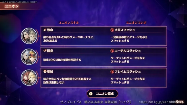 聯合連擊，組合不同，戰局也隨之改變。