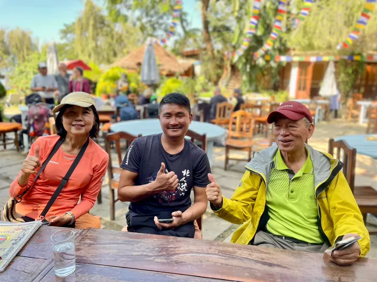 主嚮導Kamal服務這個行業多年，因此一些國內山友也認識他，圈粉不少。他於疫情前曾來台兩週。