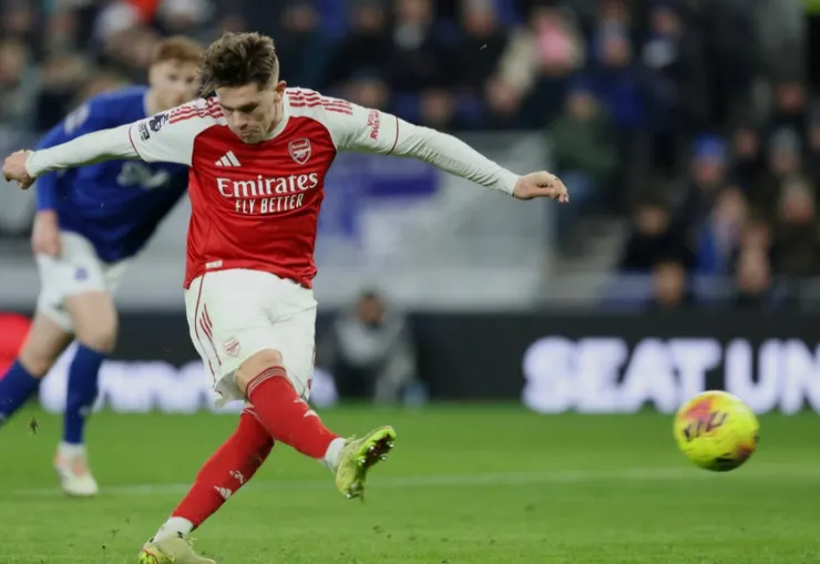 約基里斯射入十二碼球助阿仙奴小勝1:0